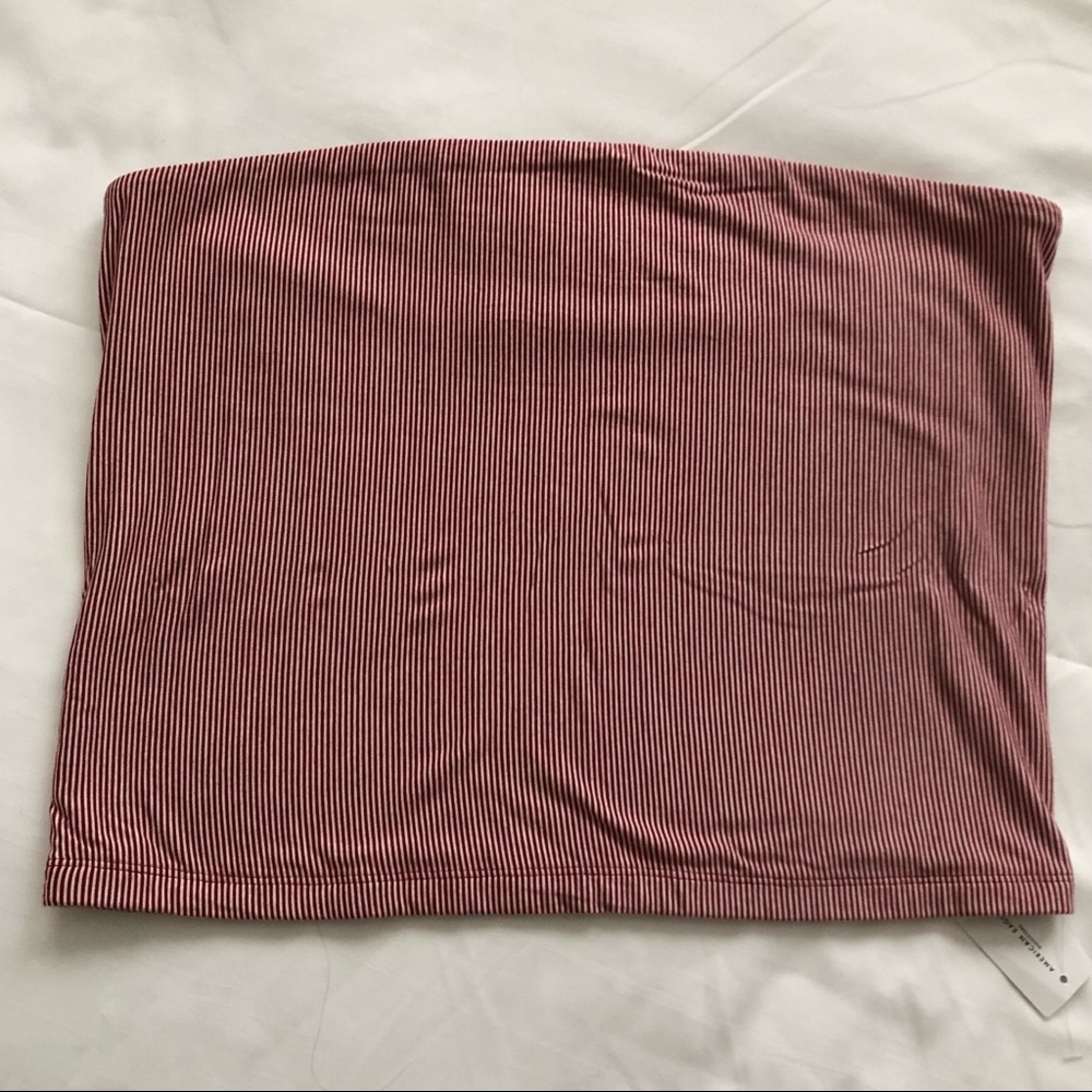 AMERICAN EAGLE Striped Tube Top